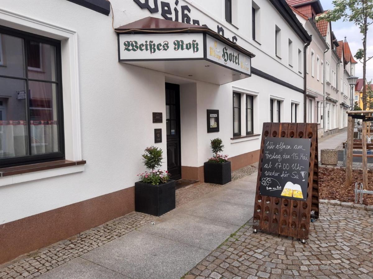Hotel Weisses Ross Elsterwerda Eksteriør billede